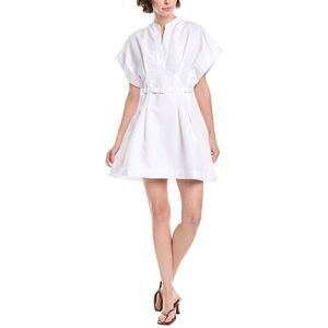 Colette Rose Womens Mini Dress, White
